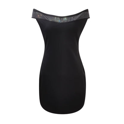 Women'S Mis Pedidos Recientes Fashion Deep V-Neck Sexy Package Hip Dress Backless Open Vestidos De
